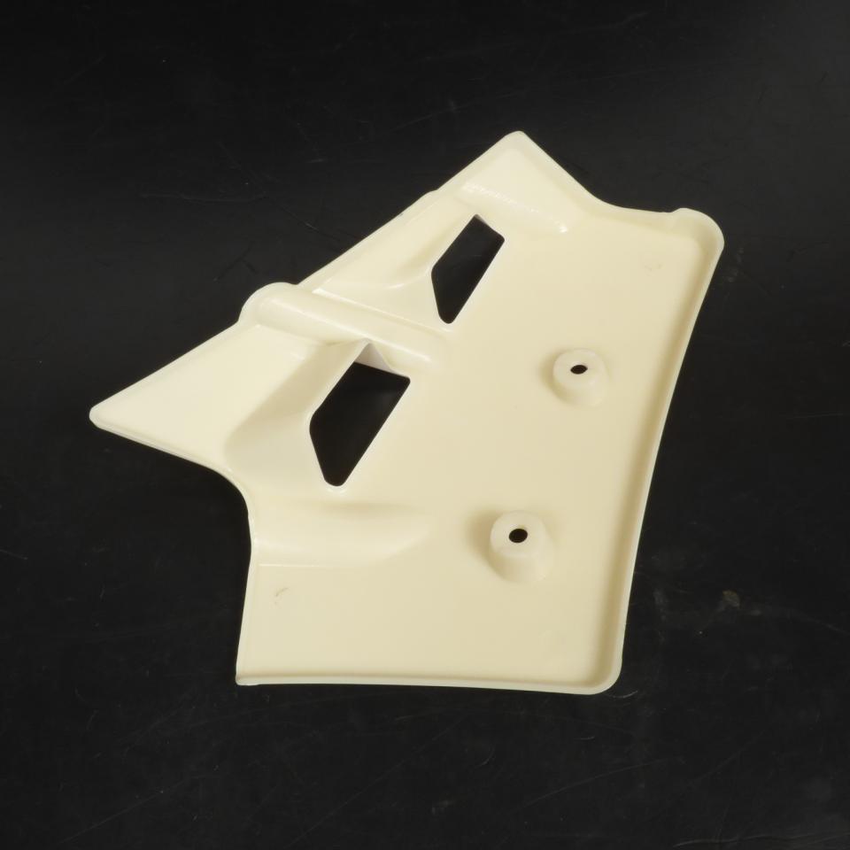 Paire d'écopes de radiateur blanche pour mobylette MBK 51 Passion Neuf