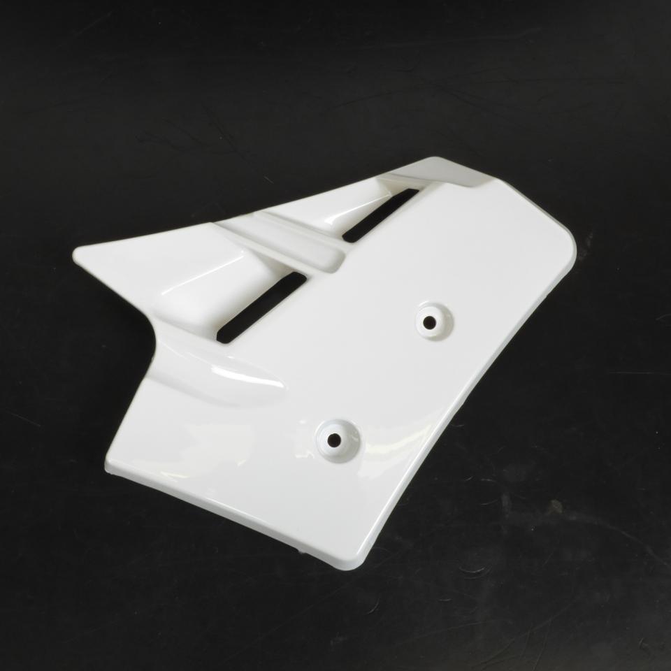 Paire d'écopes de radiateur blanche pour mobylette MBK 51 Passion Neuf