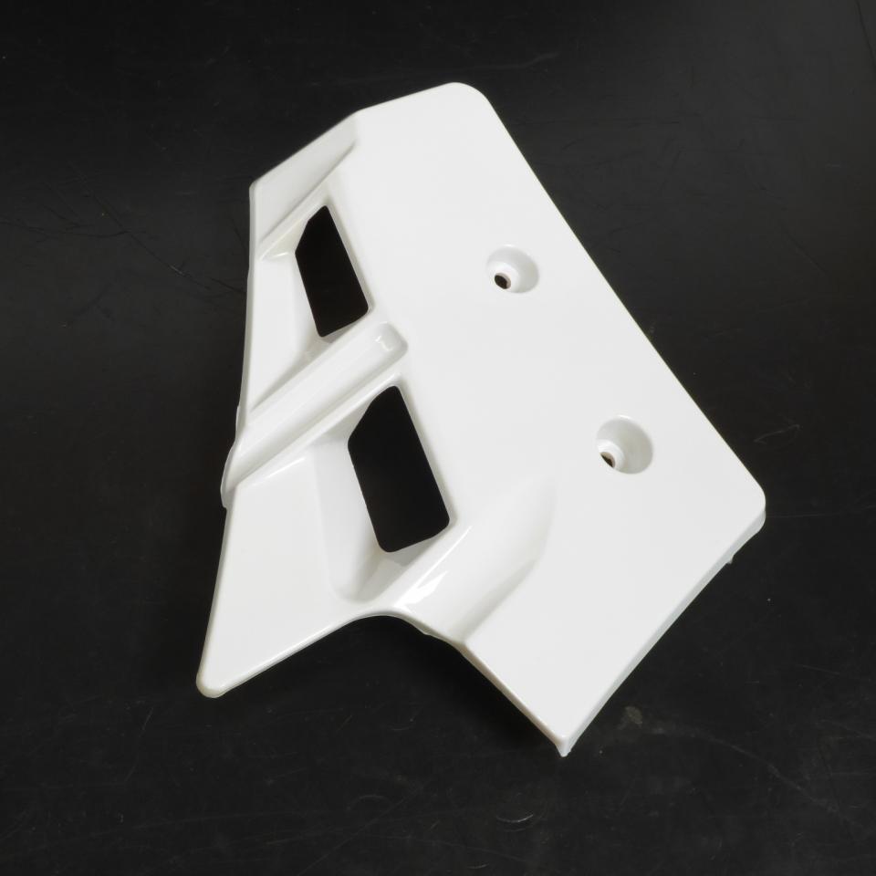 Paire d'écopes de radiateur blanche pour mobylette MBK 51 Passion Neuf