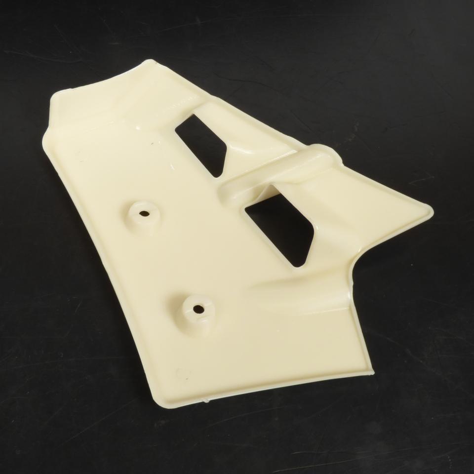 Paire d'écopes de radiateur blanche pour mobylette MBK 51 Passion Neuf