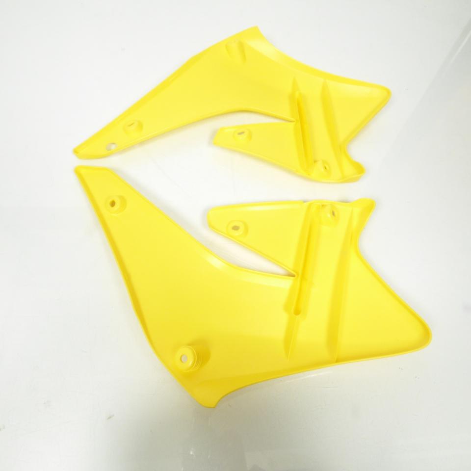 Ouïes,Écope de radiateur Droit et gauche Polisport pour moto Suzuki 250 RMZ Neuf