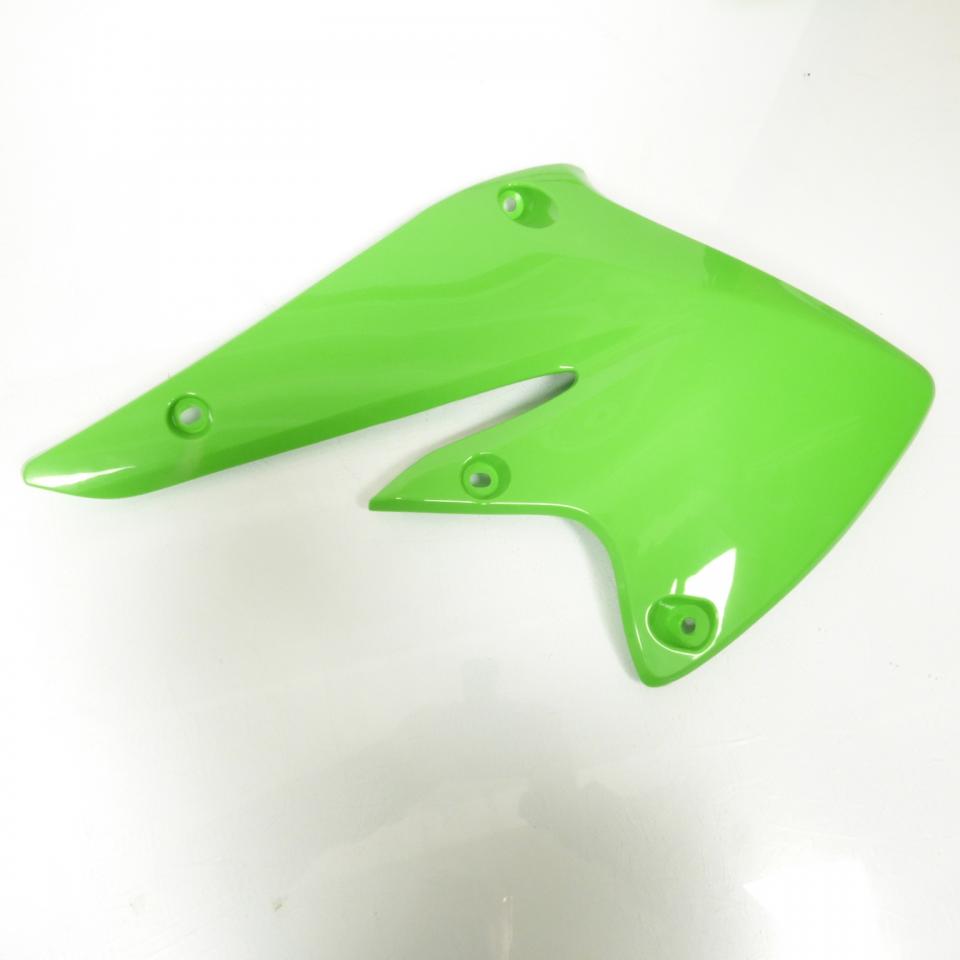 Ouïes,Écope de radiateur D et G vert Polisport pour moto Suzuki 250 RMZ Neuf