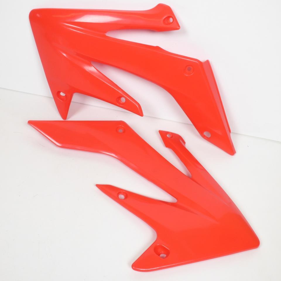 Ouïe écope cache de radiateur rouge Acerbis pour moto Honda 250 CRF 2004 à 2006 neuf