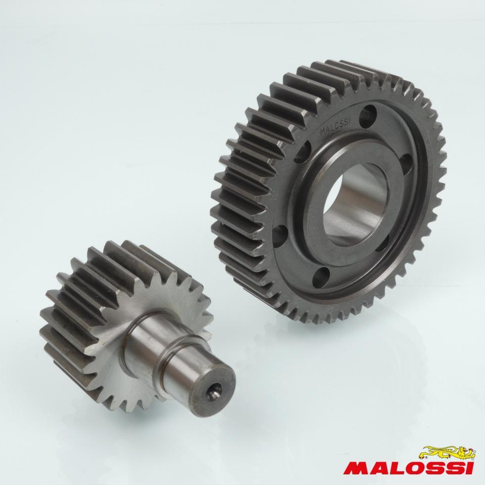 Pont arrière de transmission Malossi pour Scooter Piaggio 300 Vespa GTS Après 2017 6714844 / HTQ Gears 22x45 Neuf