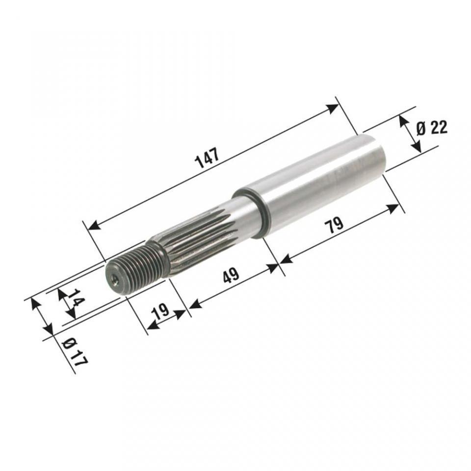 Pont arrière de transmission RMS pour moto 50 Neuf