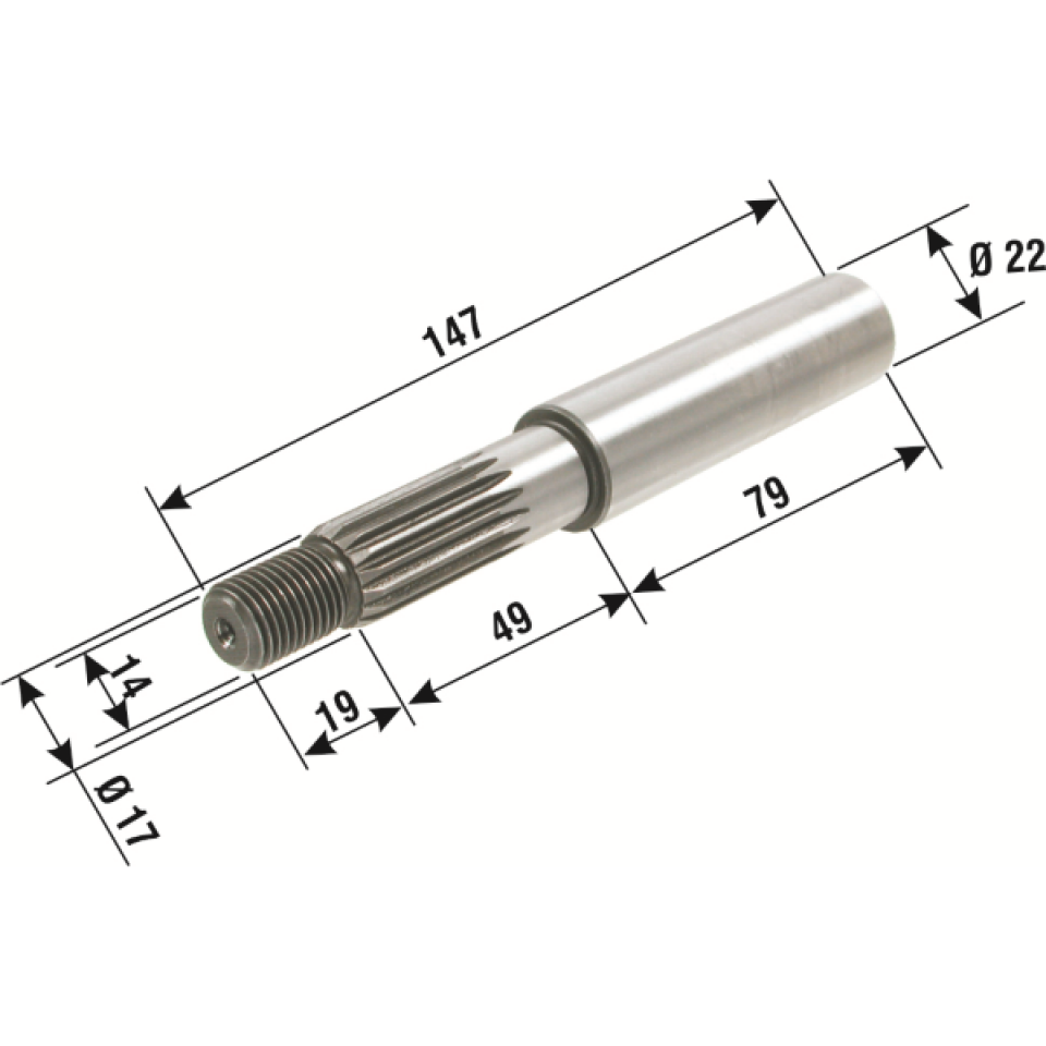 Pont arrière de transmission RMS pour moto 50 Neuf
