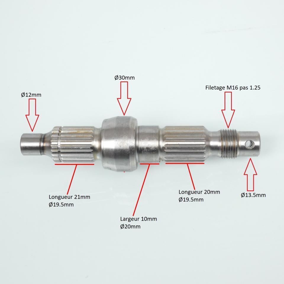 Pont arrière de transmission RMS pour scooter Piaggio 50 Free 1992-1994 Neuf