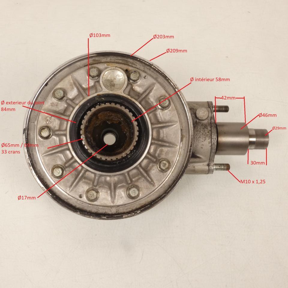 Couple conique transmission arrière pour moto Suzuki GS 650 G 1999 GZ GTX 27450-34201