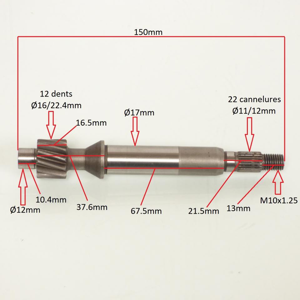Pont arrière de transmission pour Auto Peugeot Occasion