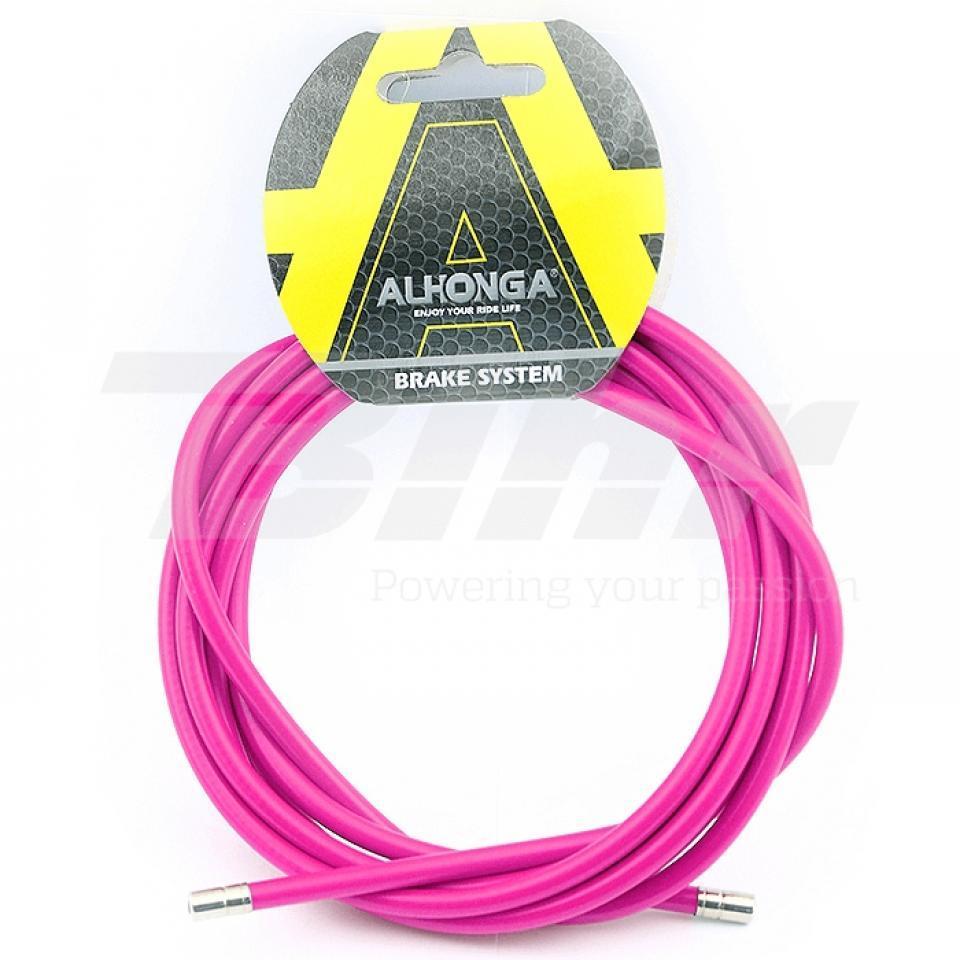 Câble ou gaine Alhonga pour Auto rose / Ø2x5mm par 2m / 35402 Neuf