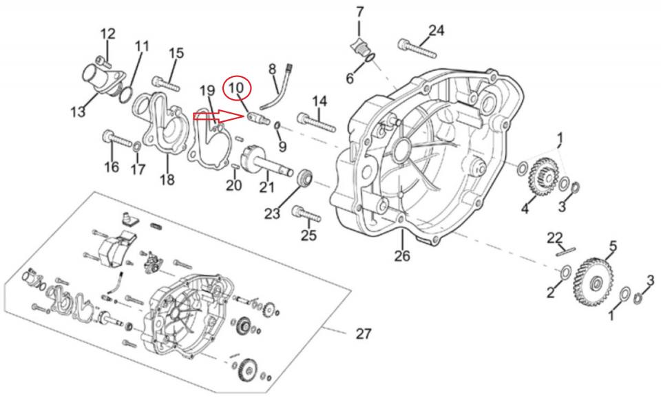 Câble ou gaine origine pour Moto MBK 50 X-Power 2003 à 2012 Neuf