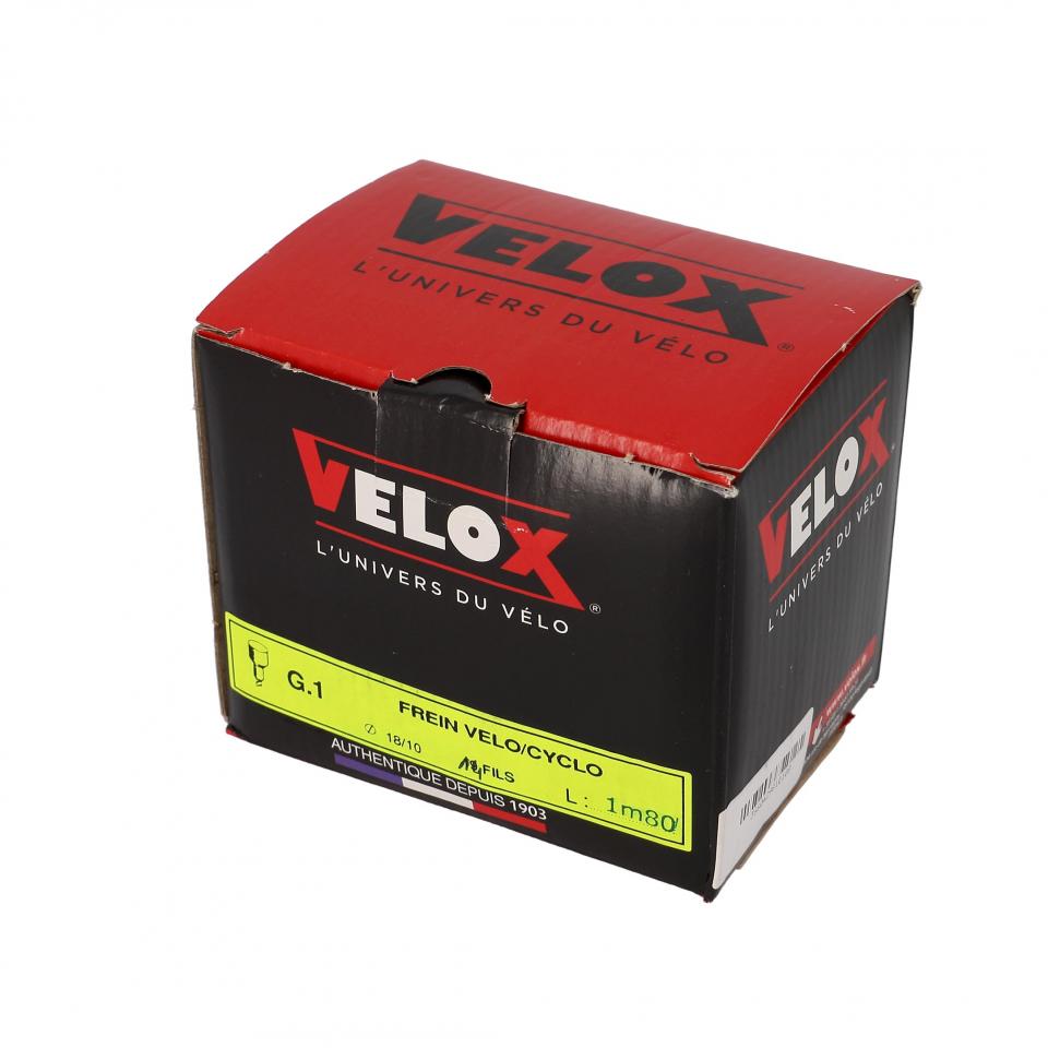 Boite de 25 câble de frein VELOX pour mobylette MBK 51 Ø1.8x1.8m Tete poire 6x11