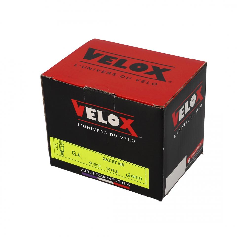 Câble ou gaine VELOX pour Mobylette Piaggio 50 Ciao Avant 2020 204200B / Ø1.2x2m Tete 3x4 Neuf