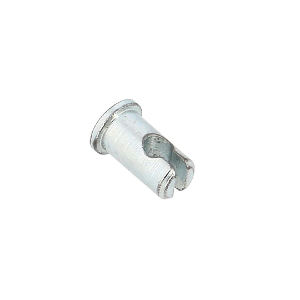 Barillet butée de câble de frein fendue Ø7x14mm pour levier de frein mobylette