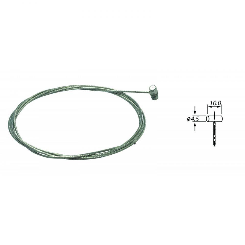 Câble ou gaine VELOX pour Mobylette Piaggio 50 Ciao 2000 à 2005 208120B /Ø1.2x1.2m Tete 4.5x10 Neuf