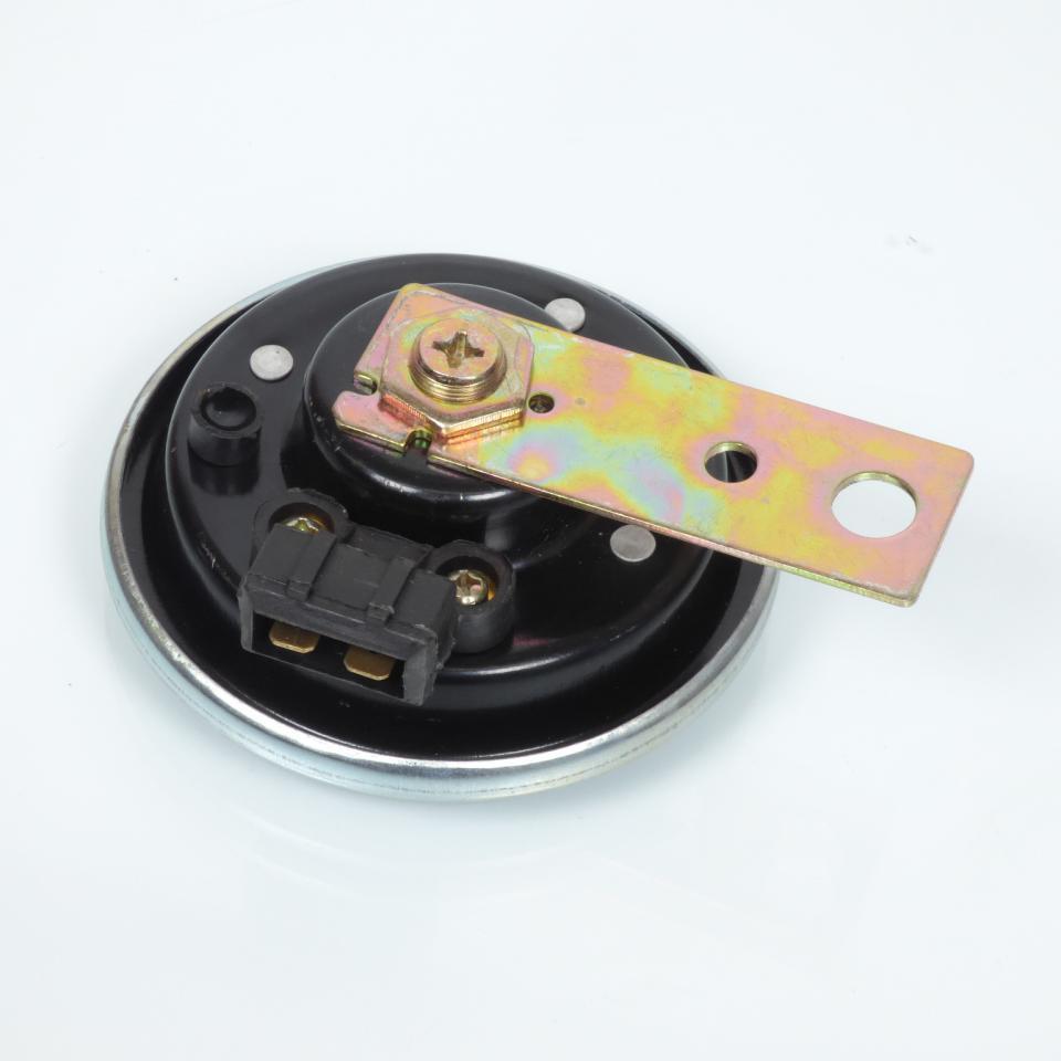 Klaxon Générique pour moto 12V rond D97mm noir Neuf