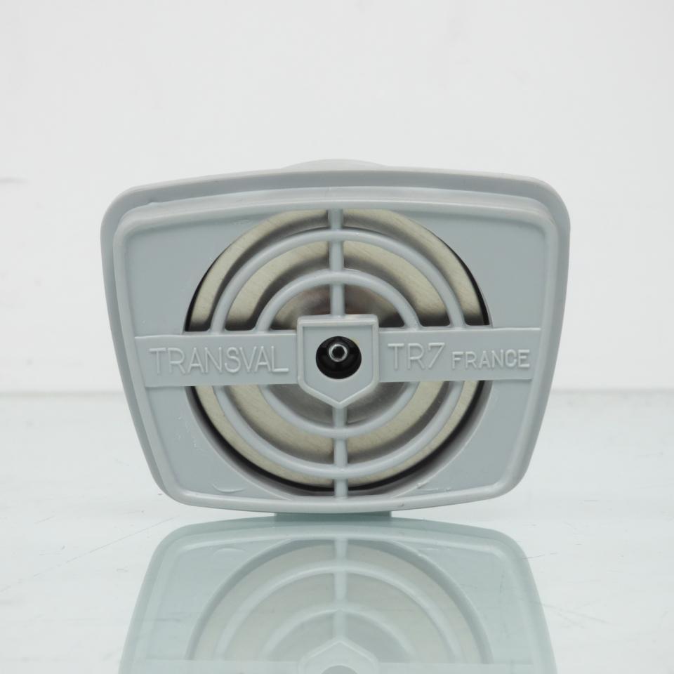Klaxon gris Transval TR7 6V 10W pour mobylette Peugeot 104 cyclomoteur cyclo