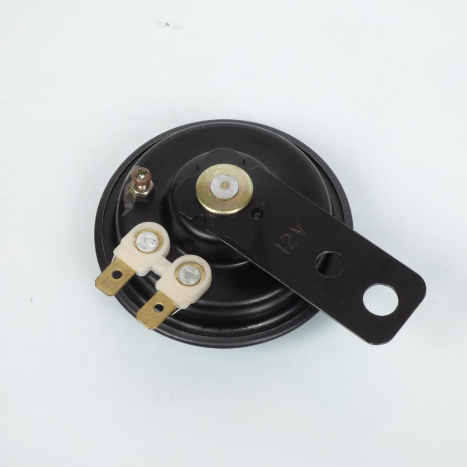 Klaxon avertisseur sonore universel noir neuf 12V moto scooter deux roues