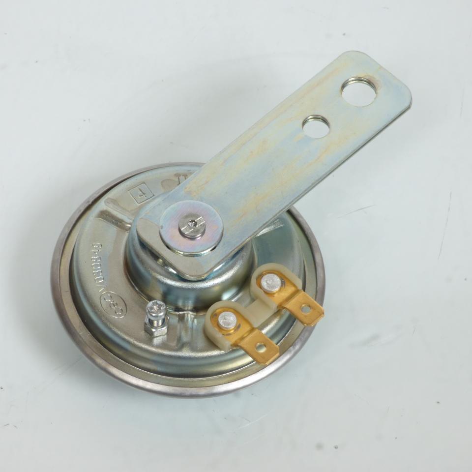 Klaxon avertisseur sonore 12 volt DC 105dB Ø66mm chromé Neuf pour scooter moto