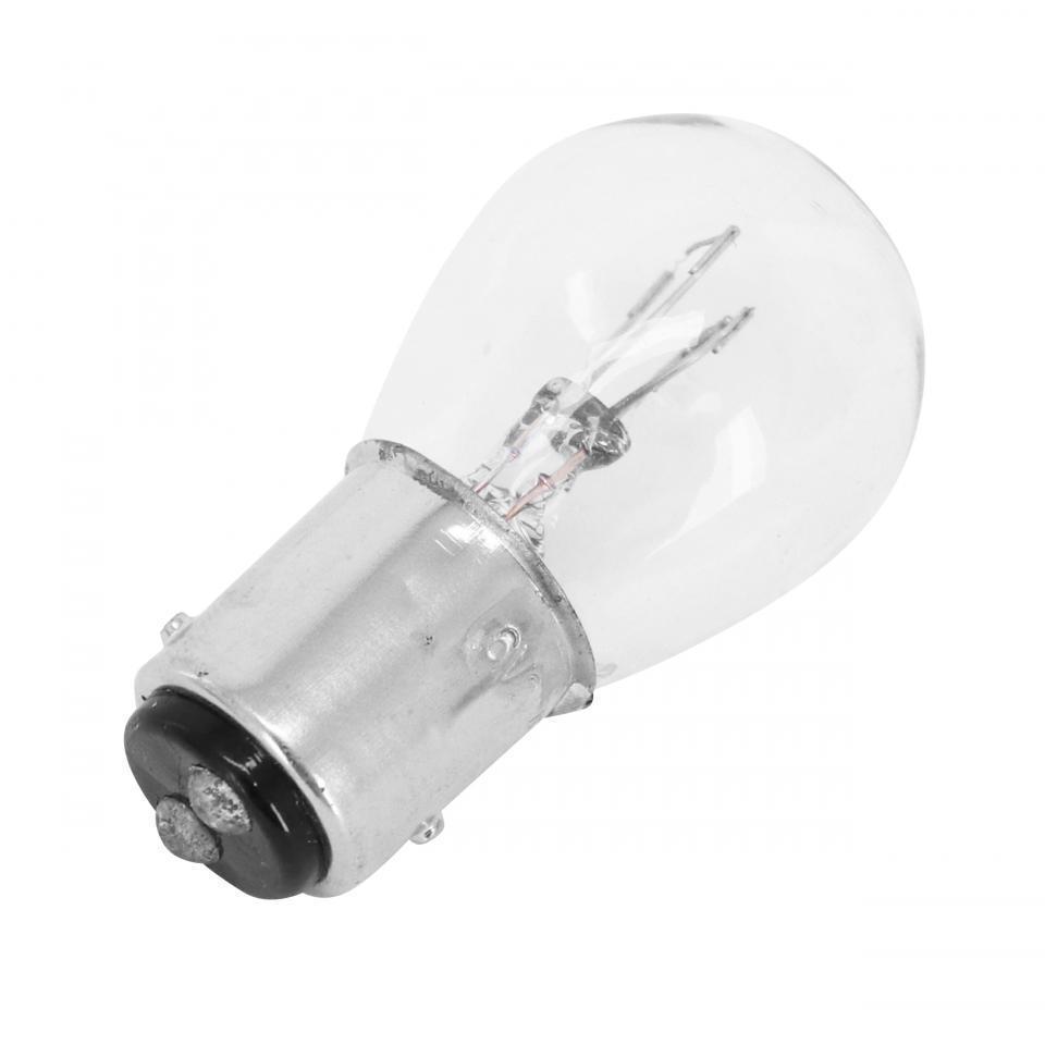 Ampoule deux filaments cyclomoteur mobylette pour moto 6V 21/5W BAY15D neuf