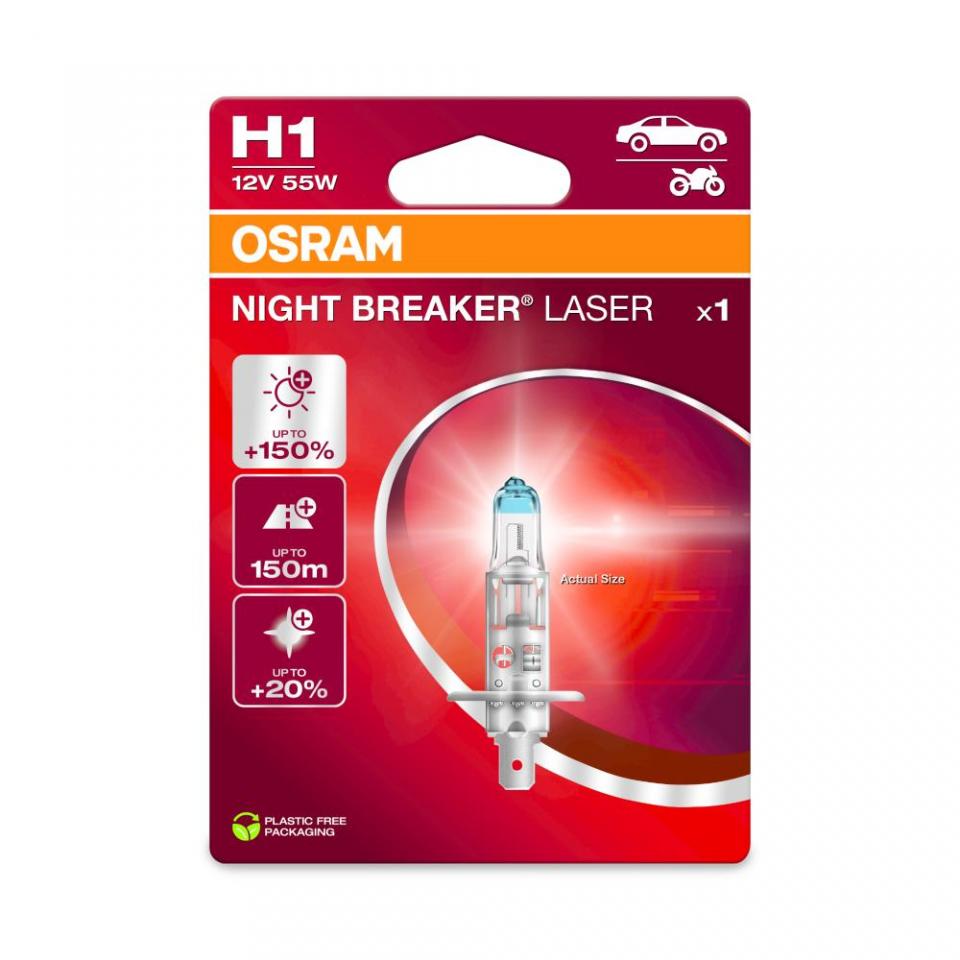 Ampoule Osram pour Moto Moto Guzzi 1000 Quota Ie 1992 à 1997 AV Neuf
