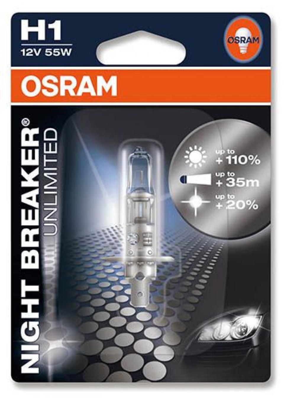 Ampoule Osram pour Moto Moto Guzzi 1000 Quota Ie 1992 à 1997 AV Neuf