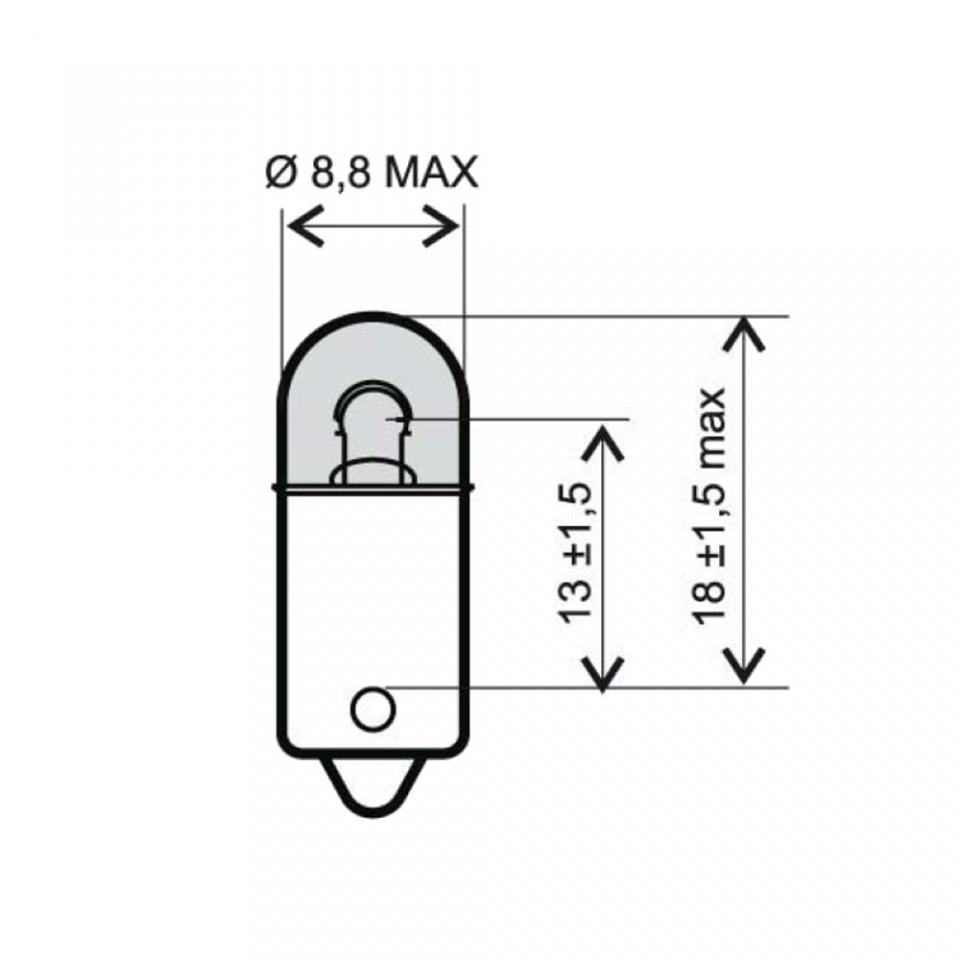 Ampoule Osram pour Moto Honda 125 Vt C Shadow 1999 à 2008 AV Neuf