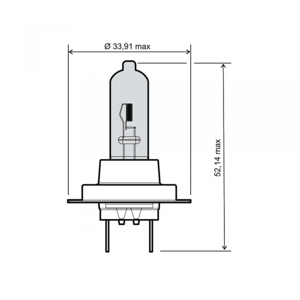 Ampoule Osram pour Scooter MBK 125 Skyliner 2002 à 2009 Neuf