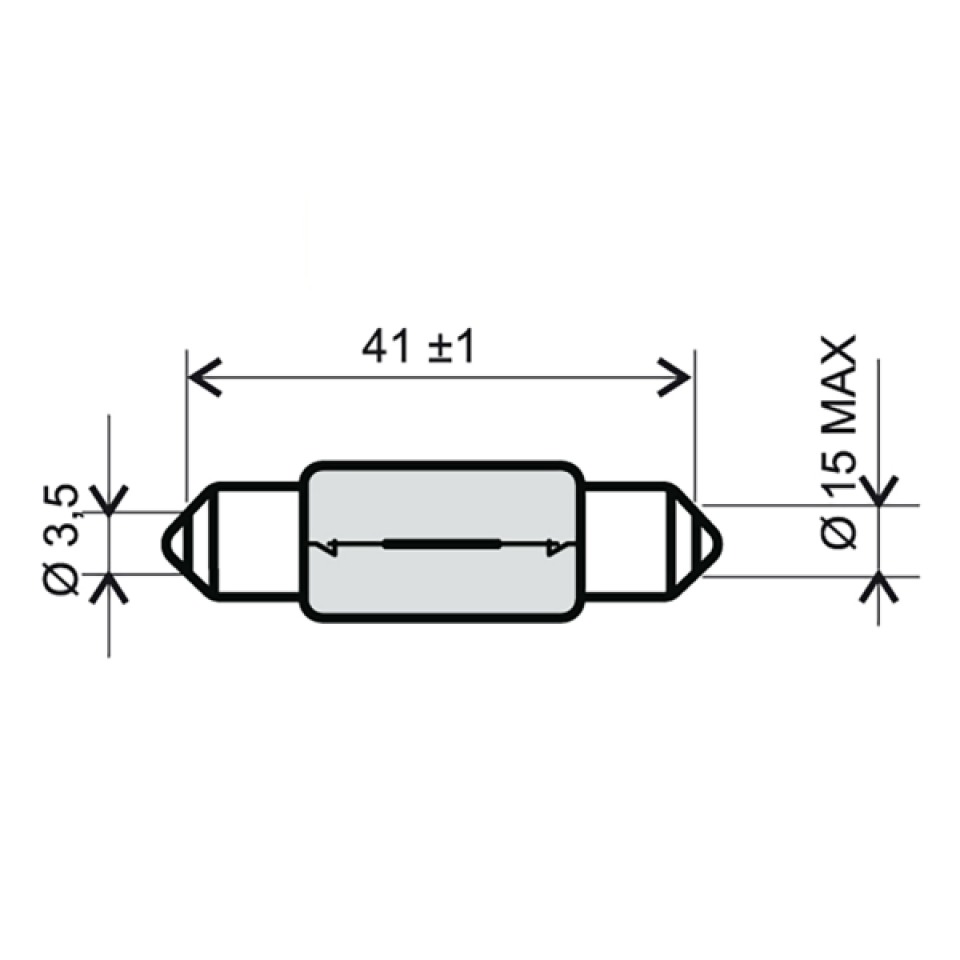 Ampoule pour  
