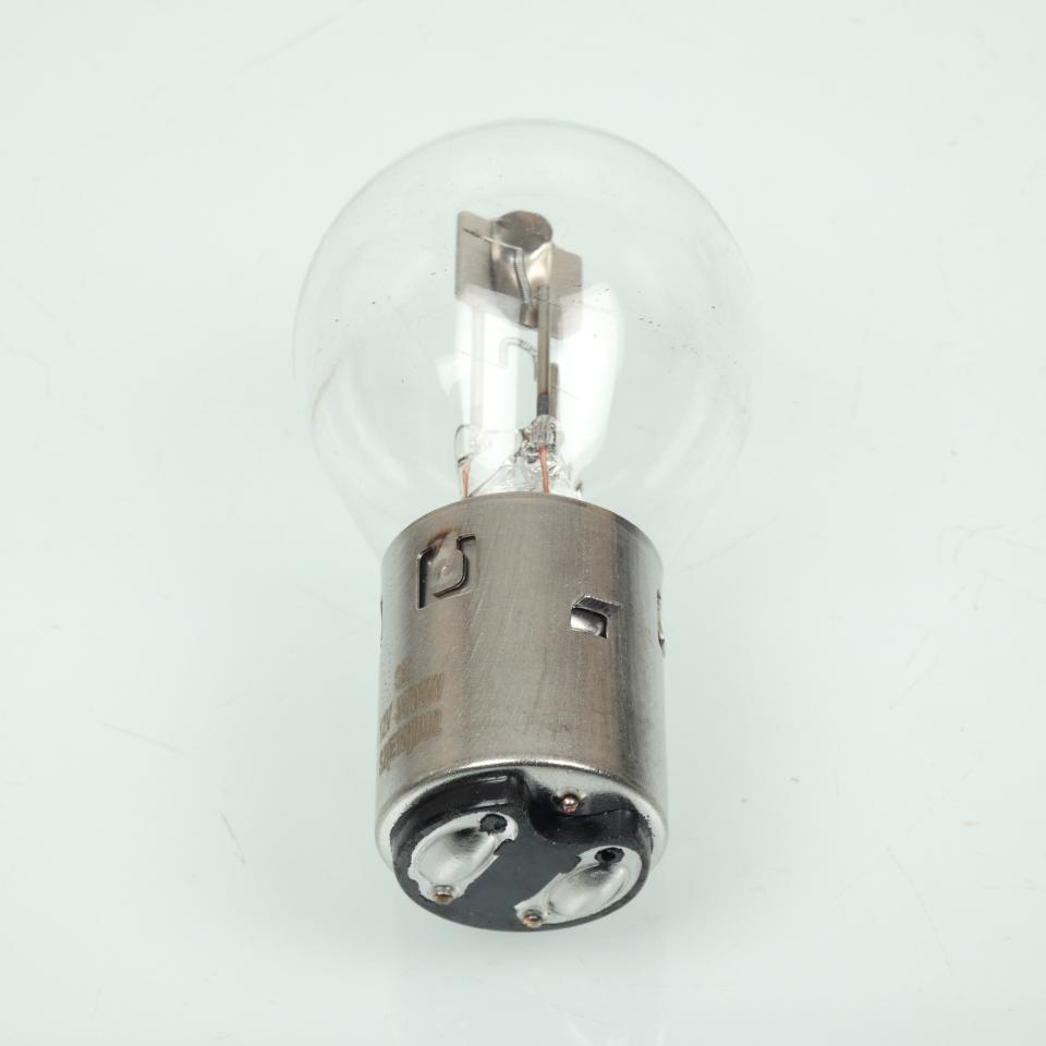 Ampoule 12V 35/35W BA20D E19 blanche RMS pour moto scooter quad auto Neuf