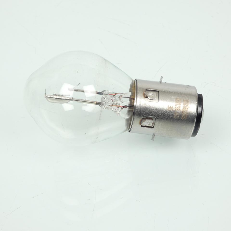 Ampoule 12V 35/35W BA20D E19 blanche RMS pour moto scooter quad auto Neuf