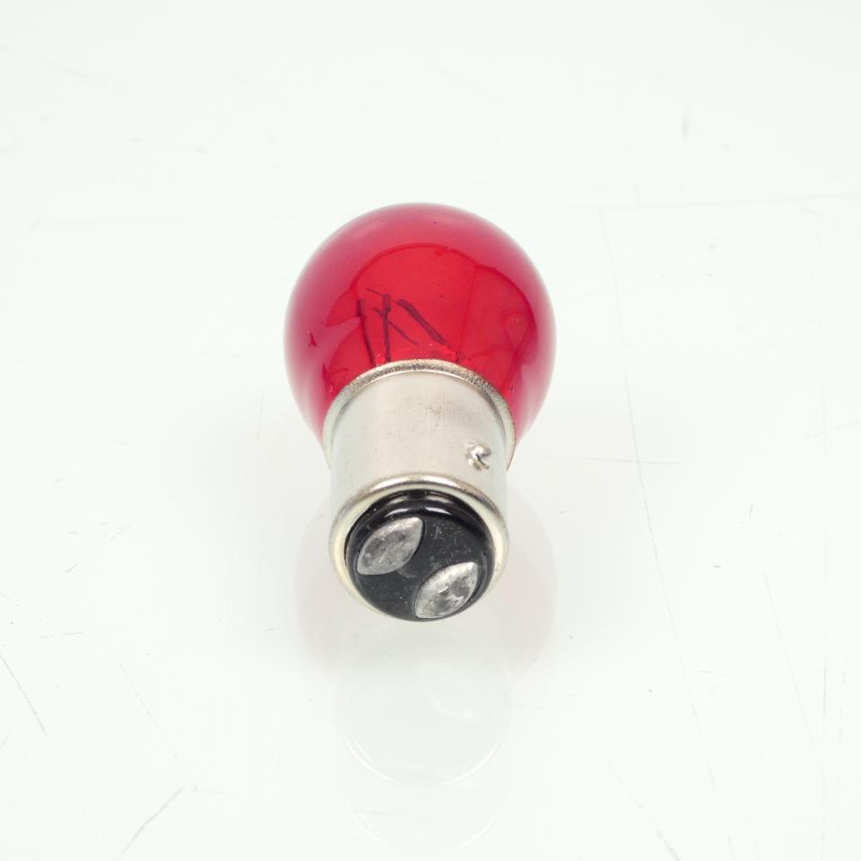 Ampoule RMS Moto pour auto scooter moto 12V 21/5W BAY15d rouge Neuf