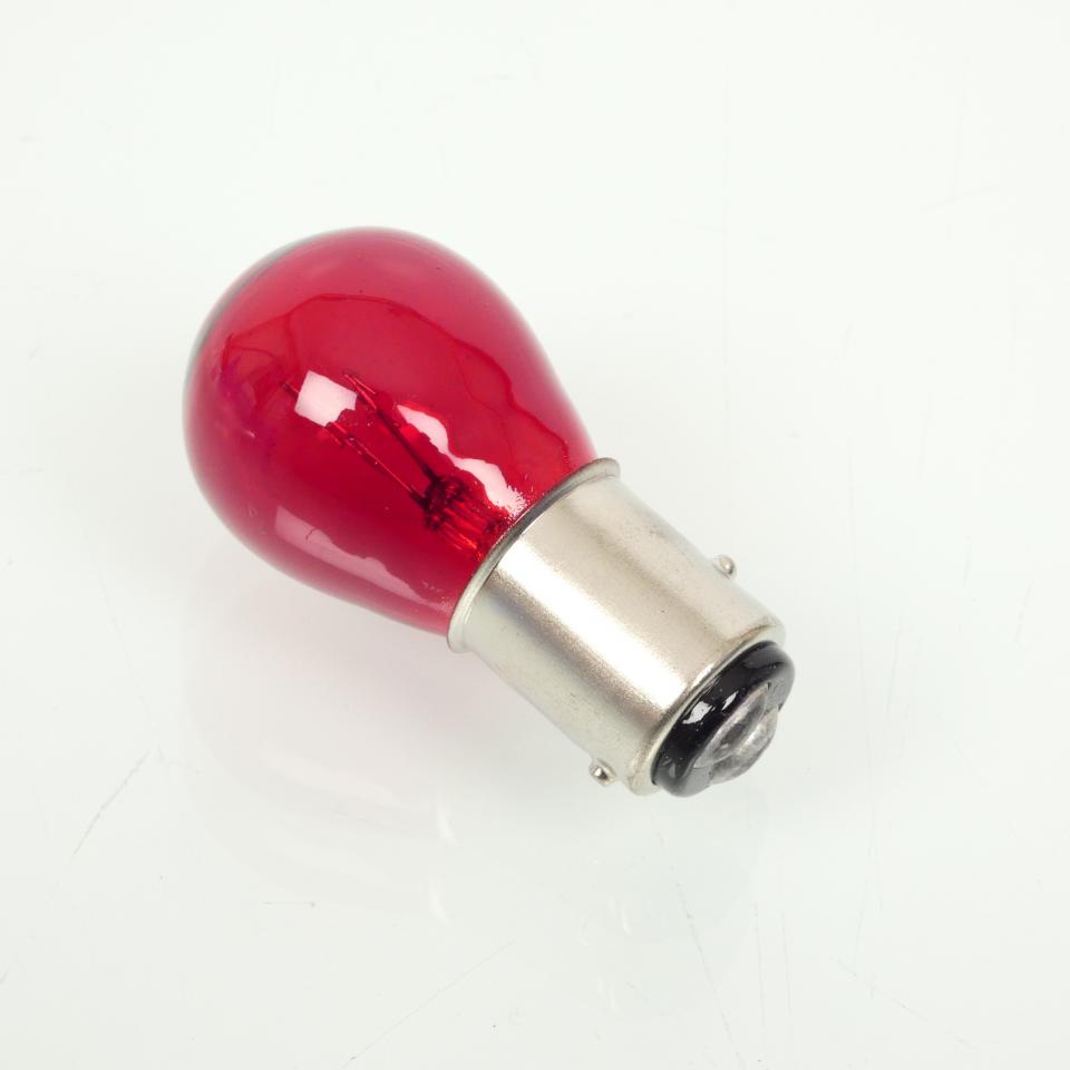 Ampoule RMS Moto pour auto scooter moto 12V 21/5W BAY15d rouge Neuf