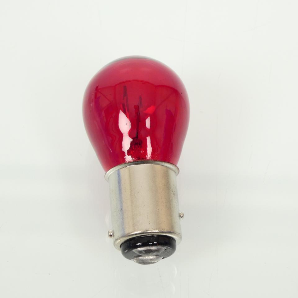 Ampoule RMS Moto pour auto scooter moto 12V 21/5W BAY15d rouge Neuf