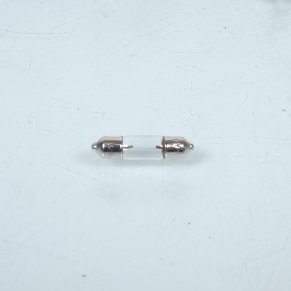 Boite d'ampoule navette blanche 6V 1W culot SV5.5 Ø6x24mm Flosser 6127 pour moto