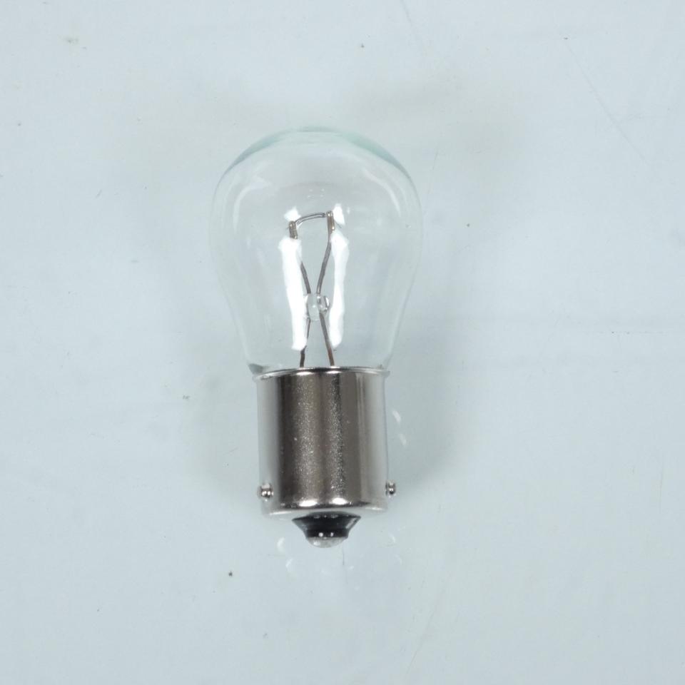 Boite de 10 ampoule blanche BAU15s 12V 12W / x10 Flosser 6678 pour moto scooter