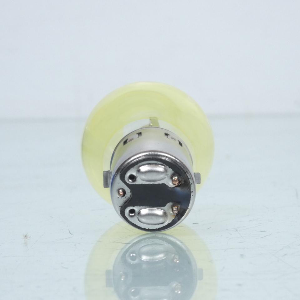 Ampoule de phare optique avant BA20d jaune 12V 35/35W Neuf pour moto ancienne