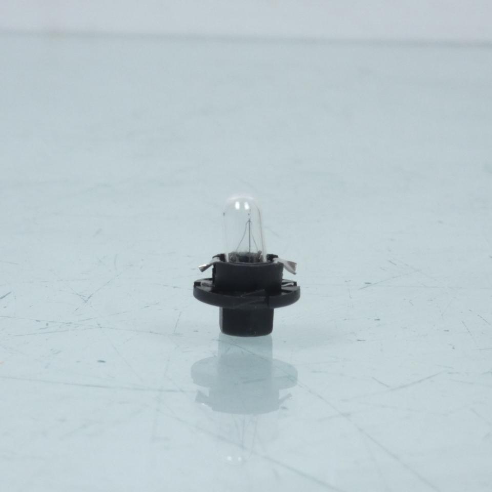 Mini ampoule avec culot plastique noir 1/4 tour 12V 1.2W BX8.4d Flosser 419103 pour auto moto scooter quad