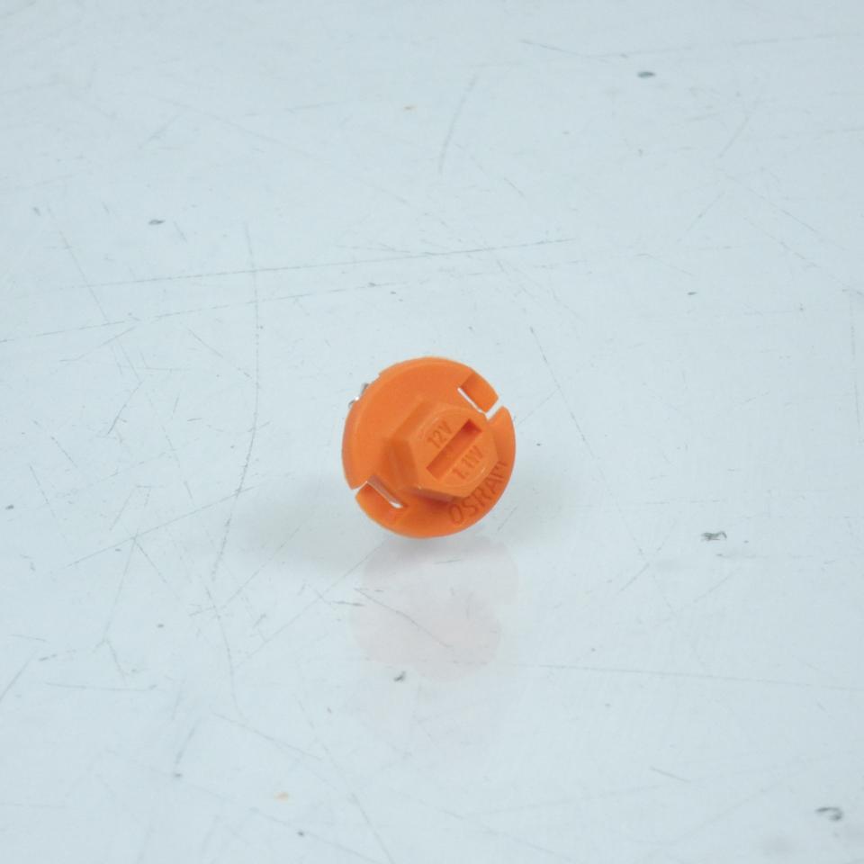 10 ampoule avec culot plastique orange 12V 1.1W BX8.4d Flosser 449103 1/4 tour pour moto scooter quad