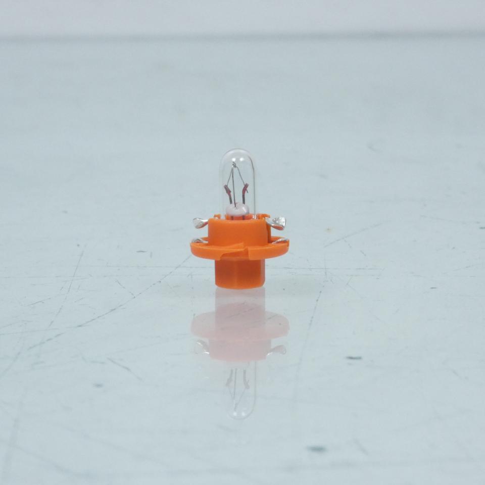Mini ampoule avec culot plastique orange 12V 1.1W BX8.4d Flosser 449103 1/4 tour