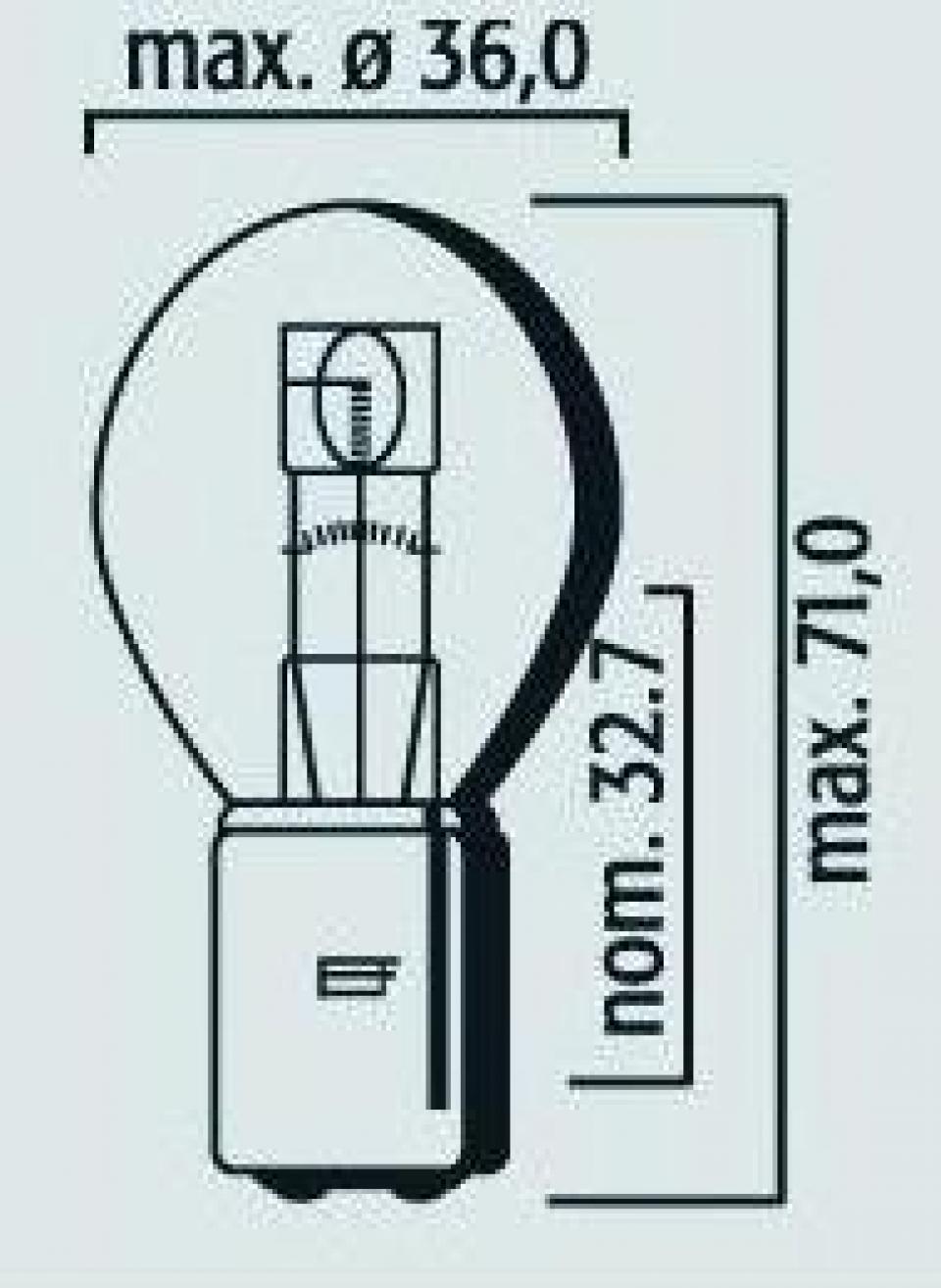 Ampoule pour  