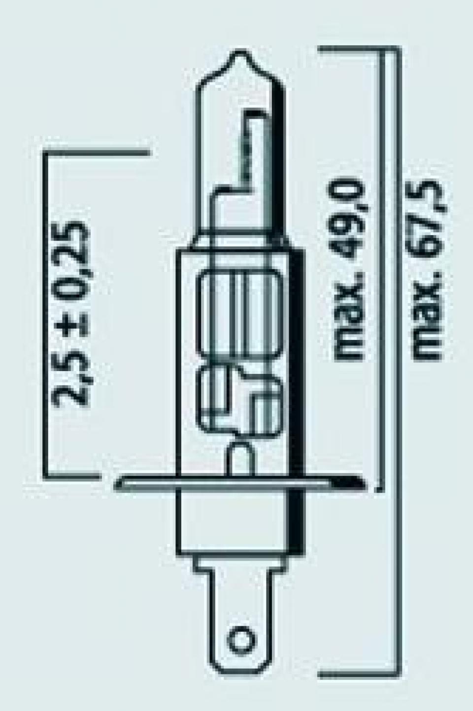 Ampoule pour  