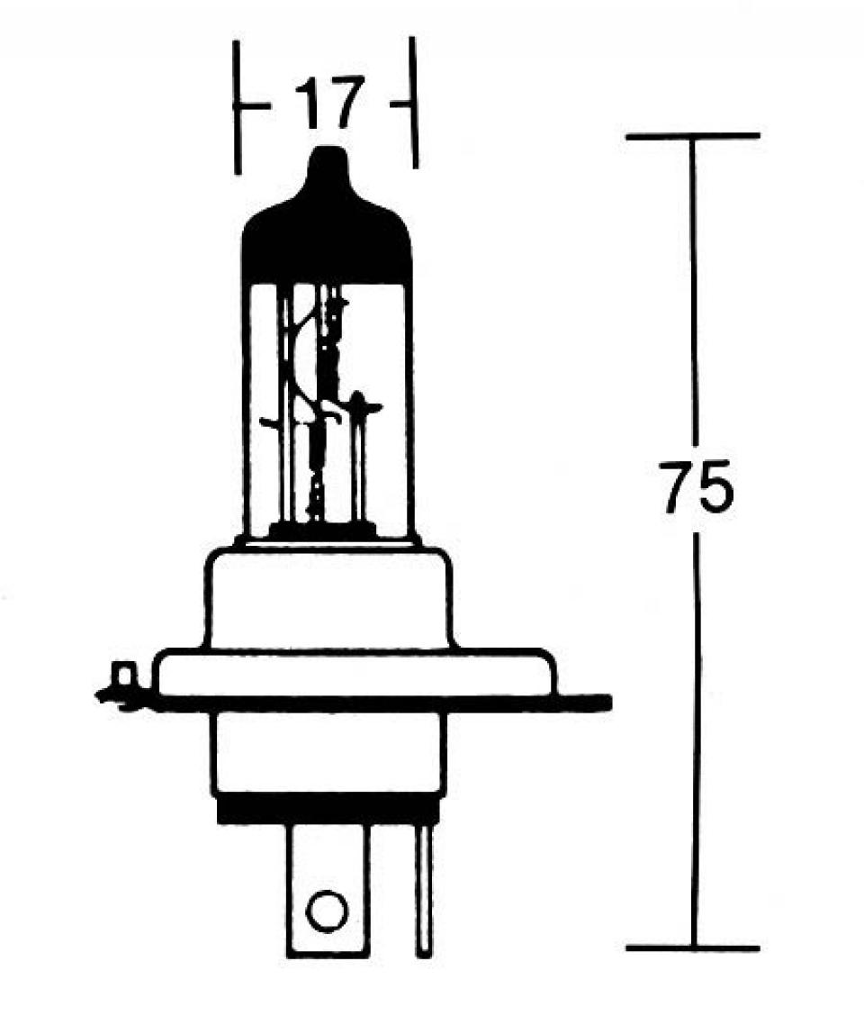 Ampoule pour  