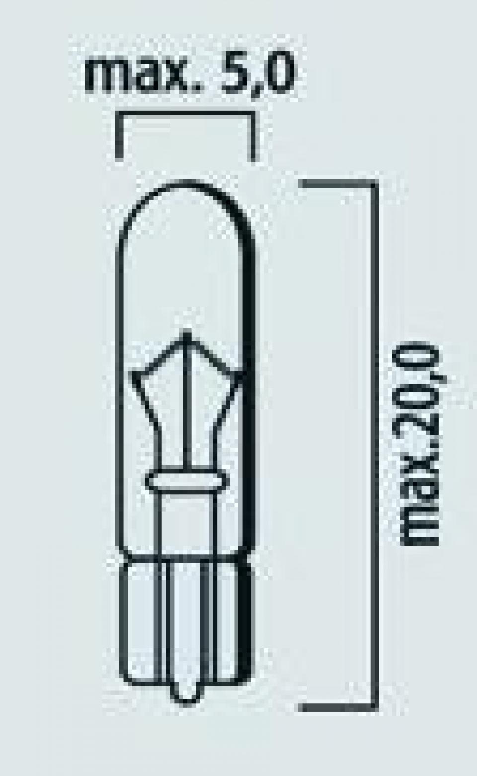 Ampoule pour  