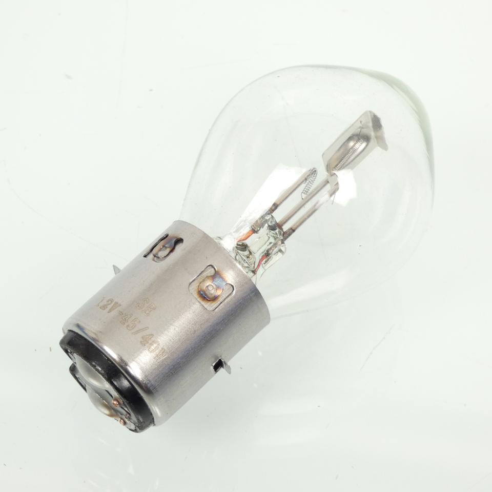 10 Ampoule RMS Moto pour deux roues 12V 45/40W BA20D B35 Neuf