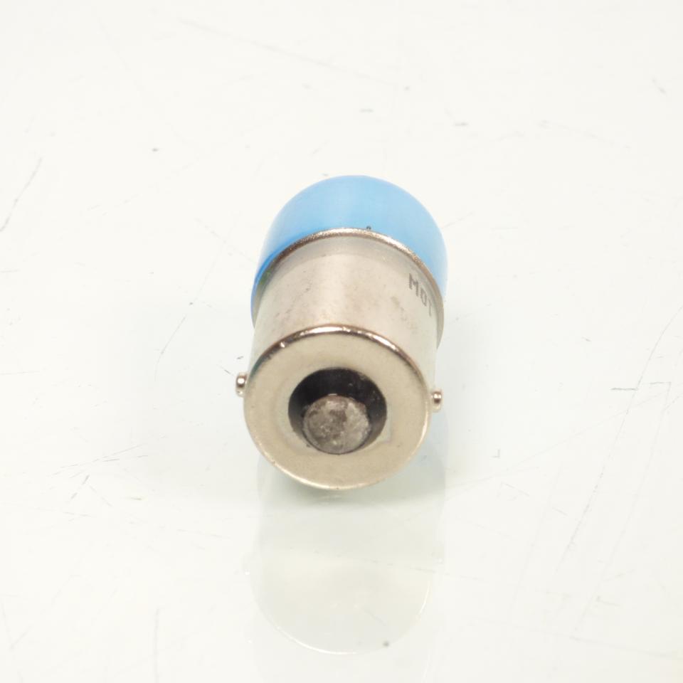Ampoule lampe bleu BA15s 12V 10W Flosser pour moto auto scooter Neuf