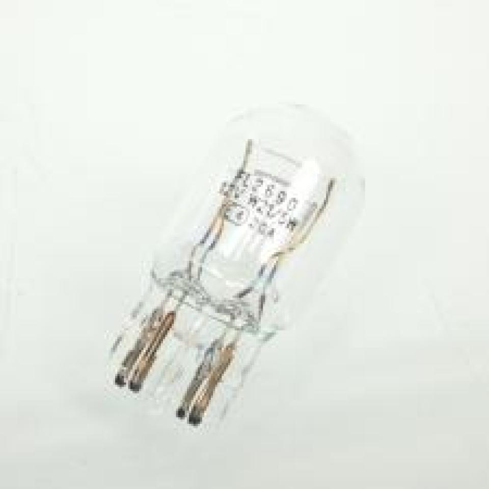 Ampoule Flosser 12V 21/5W T20 blanche W3x16q pour moto scooter auto par 10 Neuf