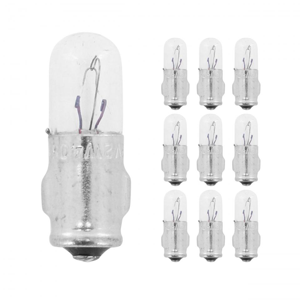 Ampoule Flosser pour mobylette Peugeot 50 103 Vogue 2004 à 2018 BA7s 12V 2W Neuf