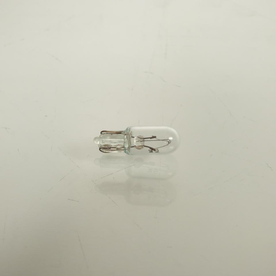 10 Ampoule blanche culot verre Flosser 12V 3W W2x4.6d T6.5 pour moto 4591