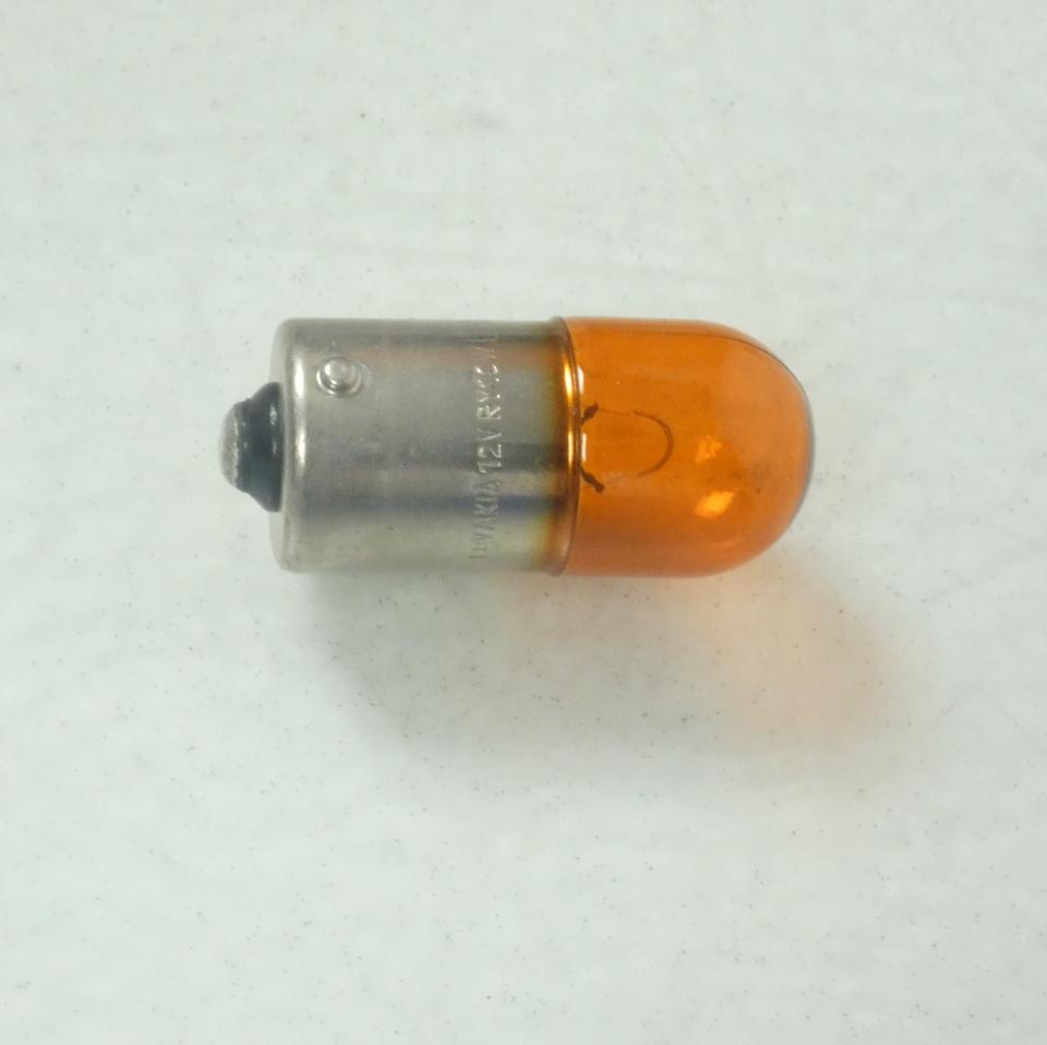 Ampoule Osram BAU15s 12V 10W orange pour scooter Kymco 50 Agility 2007 à 2009 Neuf